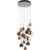 Boxed Dar Lighting Aurelia 15 Light Ceiling Pendant Light