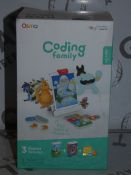 Lot to Contain 2 Boxed Osmo Coding Family Ages 5 - 12 Interactive Gaming Sets Combined RRP £200