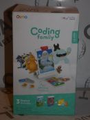 Lot to Contain 2 Boxed Osmo Coding Family Ages 5 - 12 Interactive Gaming Sets Combined RRP £200