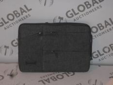 Lot to Contain 5 Brand New Wiwu Grey Executive Smart Laptop Sleeves Combined RRP £100