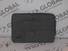 Lot to Contain 5 Brand New Wiwu Grey Executive Smart Laptop Sleeves Combined RRP £100