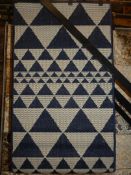 Oriental Weavers Moda Blue 60 x 110cm Small Area Rug (9755)(136237090)