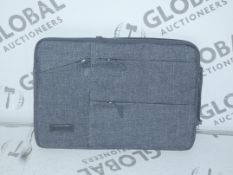 Lot to Contain 5 Brand New Wiwu Grey Executive Smart Laptop Sleeves Combined RRP £100