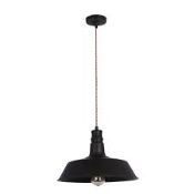 Boxed Maytoni Dark Brown Campaign Loft Collection Ceiling Light Fitting RRP £65 (MYMC1523)(8482)