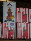 Lot to Contain 4 Assorted Cookshop Chocolate Fountains and Blenders