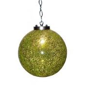 Boxed International Green Bubble Designer Ceiling Light RRP £60 (9993)