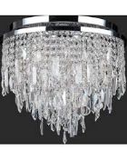 Boxed Myra 4 Light Designer Ceiling Light RRP £65 (IELS1023) (10991)