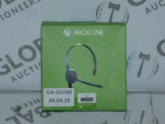 Lot to Contain 6 Boxed XBOX One Chat Headsets with Microphone Combined RRP £145