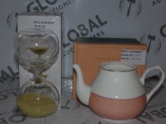 Lot to Contain 2 Assorted Items to Include a Yvonne Happy Hour Teapot and a Kitchen Timer (777064)(