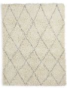 Boxed Fjord and Co Helena Cream Area Rug RRP £55 (GHEN7097)(11500)