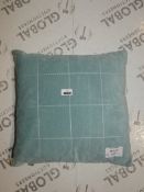 Gallery Home Luxury Feather Filled Kirkby Velvet Duck Egg Blue 45 x 45cm Scatter Cushions RRP £25