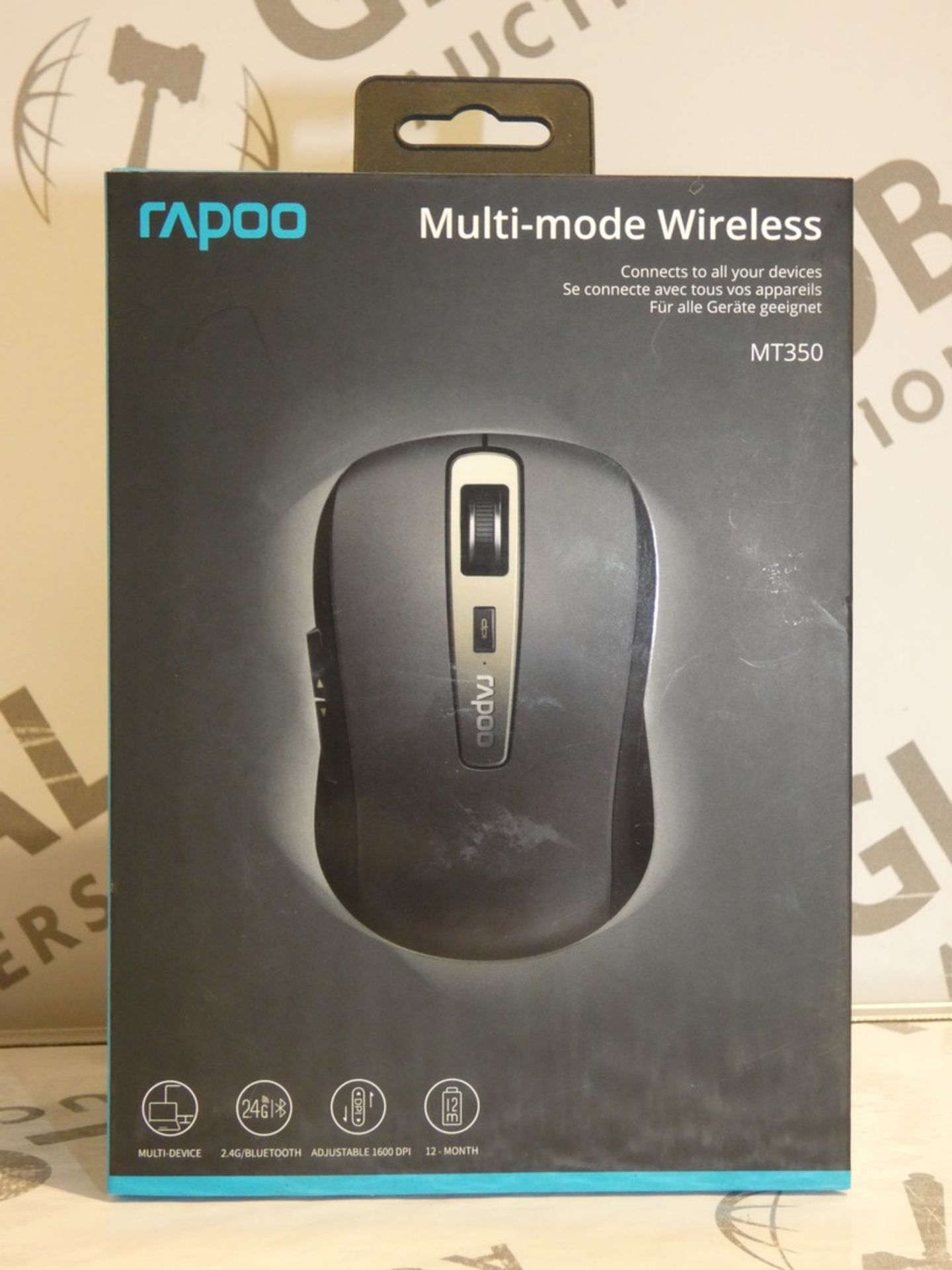 Boxed Rapoo Multi Mode MT350 Wireless Computer Mic