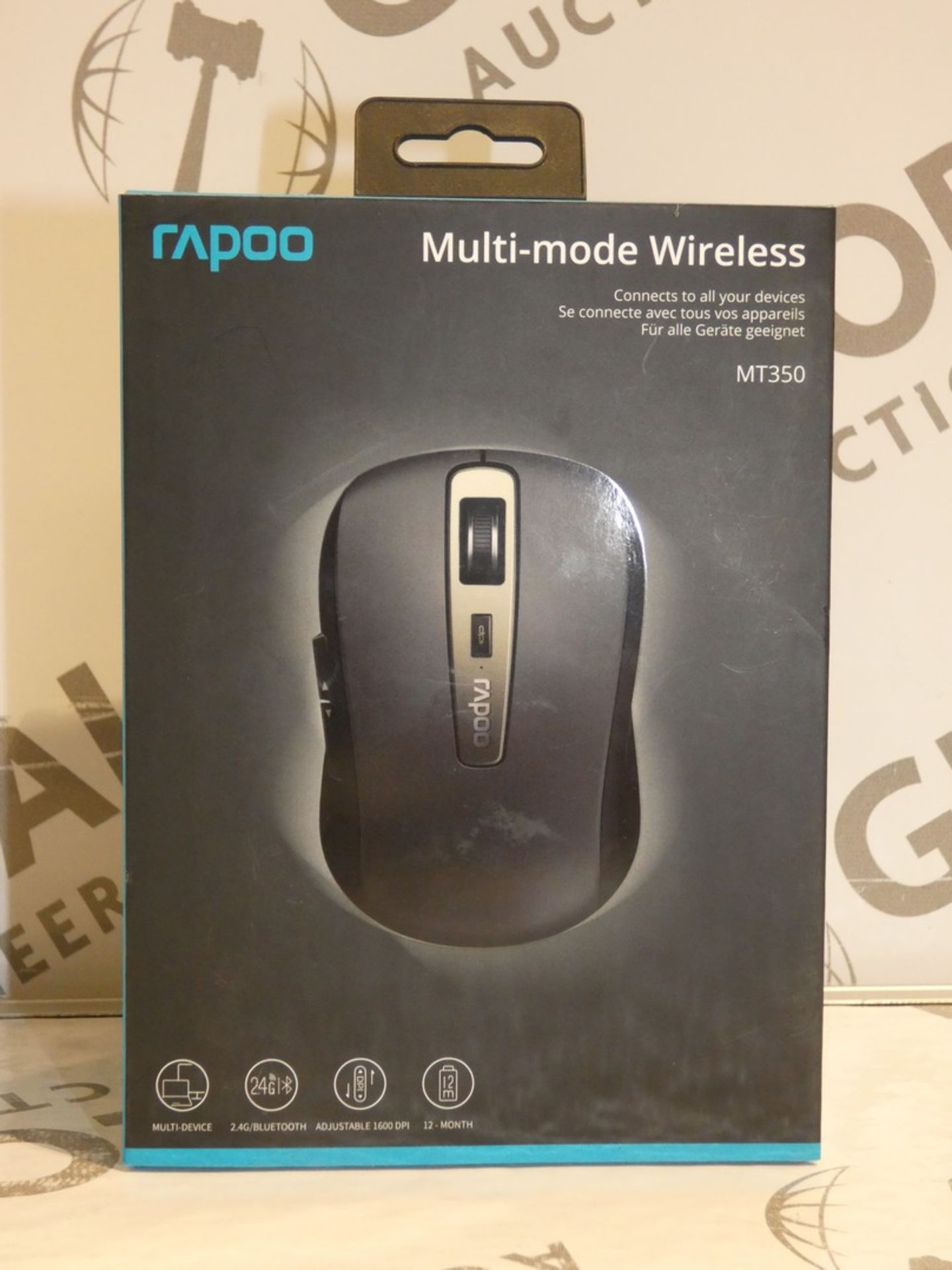 Boxed Rapoo Multi Mode MT350 Wireless Computer Mice RRP £35 Each