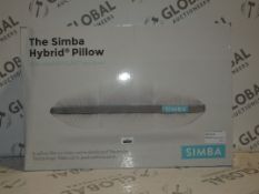 Boxed Simba Hybrid Outlast and Down Pillow RRP £80