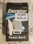 Assorted Energiser Power Banks to Include UE10004QC and XP10002CQ and XP10002A
