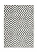 Savoy House Matrix Grey and White Floor Rug RRP £35 (SVH2619)(11500)