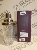 Boxed Soho Home Barwell Cut Crystal Martini Shaker RRP £85 (778279)