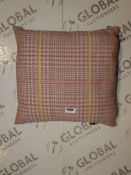 Scatterbox 43 x 43cm Madison Check Blush Pink Scatter Cushions RRP £30 Each (SCCB2031)(8527)