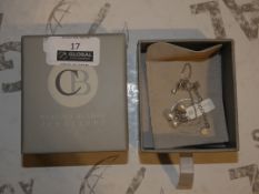 Boxed Ladies Claudia Bradbury Sterling Silver and Pearl Necklace RRP £65 (3662036)