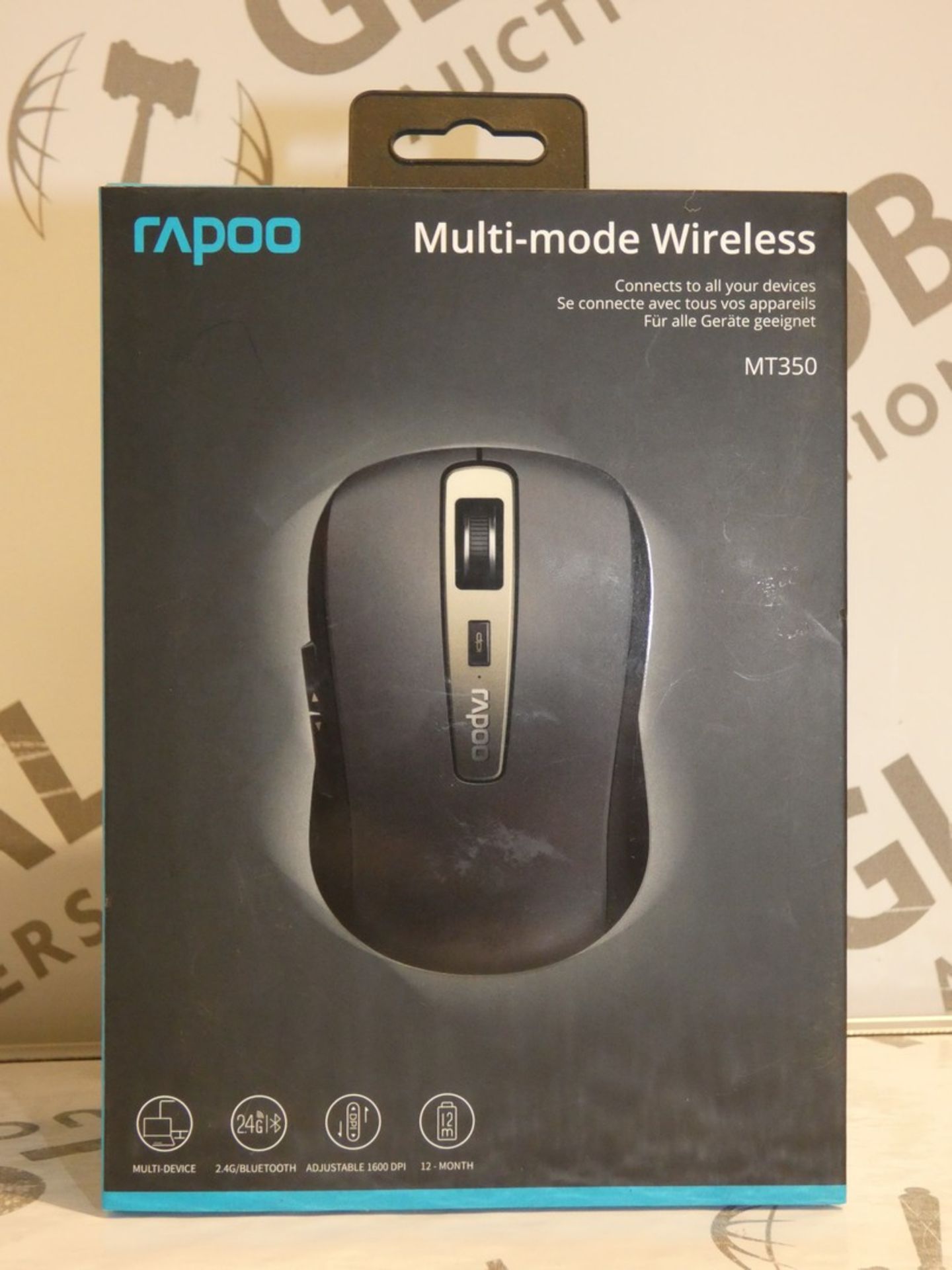 Boxed Rapoo Multi Mode MT350 Wireless Computer Mic