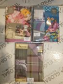 Assorted Gaveno Cavailia and Catherine Lansfield Bedding Sets to Include a Heritage Check Heather
