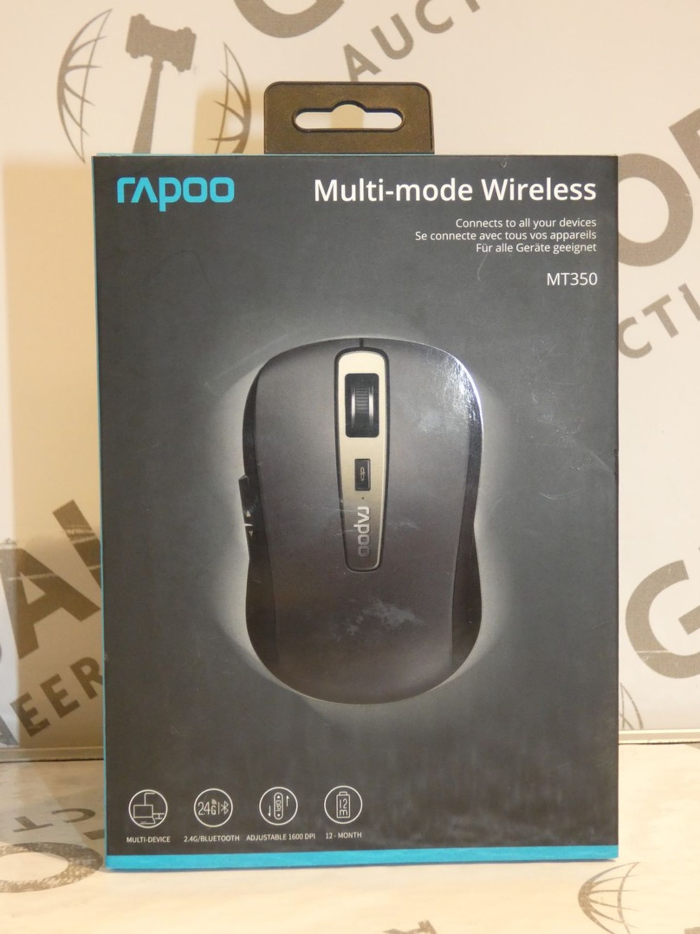 Boxed Rapoo Multi Mode MT350 Wireless Computer Mic