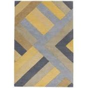 Langley Street Celeste Hand Tufted Wool Grey Designer Floor Rug RRP £105 (CCO22223)(11500)