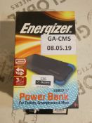 Boxed Energiser UE8001M Power Banks for Tablet Smart Phones and More