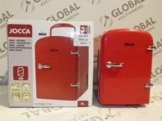 Boxed Jocca Mini Portable Fridge RRP £60 (OCCA1164)(8210)