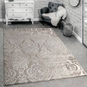 Long Weave Allure Cream Designer Floor Rug RRP £60 (ALAS6816)(11500)