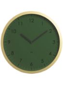 Boxed Umbra Forest 20Inch Diameter Designer Wall Clock RRP £50 (629366)