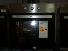 Sharp K-64IX Stainless Steel Black Fully Integrated Fan Assisted Single Electric Oven