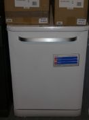 Sharp QW-DH41F47W AA Rated Under Counter Dishwasher in White