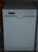 Sharp QW-G472W AA Rated Free Standing Under the Counter Dishwasher in White