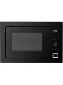 Boxed UBCM34SS Fully Integrated Black Glass Microwave Oven