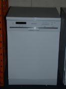 Sharp QW-G472W AA Rated Free Standing Under the Counter Dishwasher in White