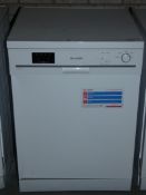 Sharp QW-F471W AA Rated Free Standing Under the Counter Dishwasher in White