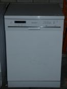Sharp QW-G472W AA Rated Digital Display Under the Counter Dishwasher in White