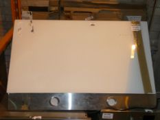 UBDAHH90W 90cm White Glass Cooker Hood