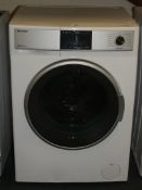 Sharp ES-HDBH147WO 1400rpm A Rated 8+ 6kg Under the Counter Washer Dryer in White and Stainless