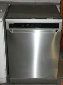 Sharp QW-GT43F93I AAA Rated Digital Display Under the Counter Dishwasher in Stainless Steel