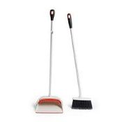 Lot to Contain 4 Oxo Good Grips Long Handled Dust Pan and Brush Sets Combined RRP £80 (841282)(