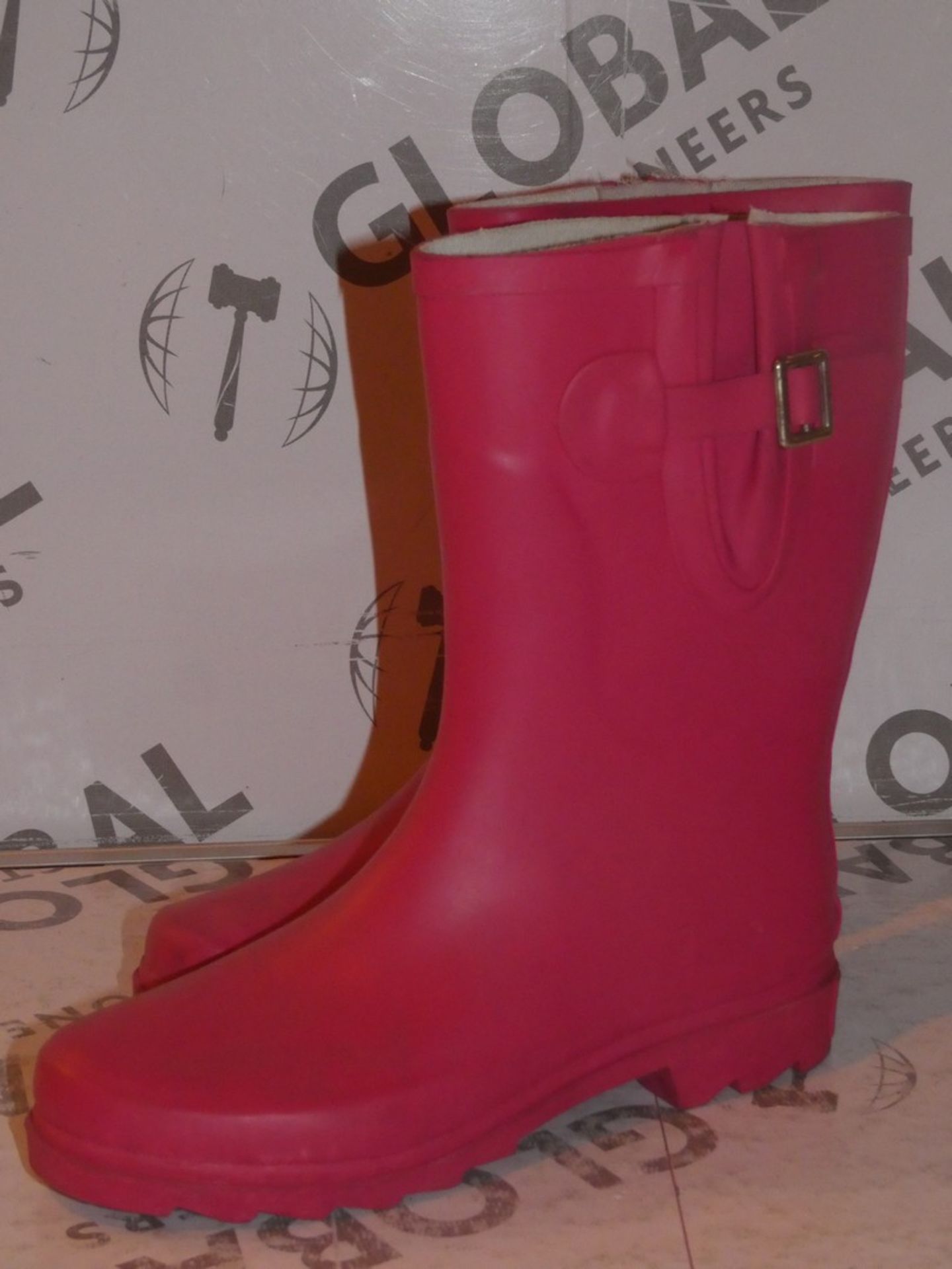 Brand New Pair of Oufan Size EU37 Hot Pink Wellingtons Boots