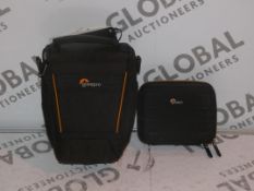 Lot to Contain 5 Assorted Low Pro SLR Protective Case Bags