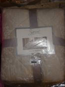 Serene Sleep In Serenity 240 x 260cm Quilted Bedspread RRP £30