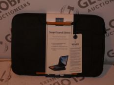 Lot to Contain 7 Wiwu Mini Executive Smart Stand Sleeves for 13.3Inch Macbook Airs and Laptops