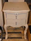 Rose Mist 2 Draw Bedside Table RRP £275 (879746)