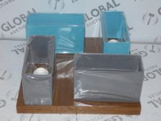 Boxed Mini 4 Light Shaded Ceiling Fitting RRP £125 (10474)(KBRI1078)