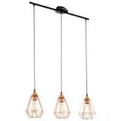 Lot to Contain 5 Boxed Eglo Trend Collection Tarbes Geometric Ceiling Light Fittings Combined RRP £