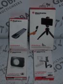 Manfrotto 4 Piece Accessory Pack to Include a Pixi Plus, Twist Grip and a Base Grip